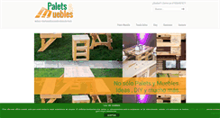 Desktop Screenshot of paletsymuebles.com